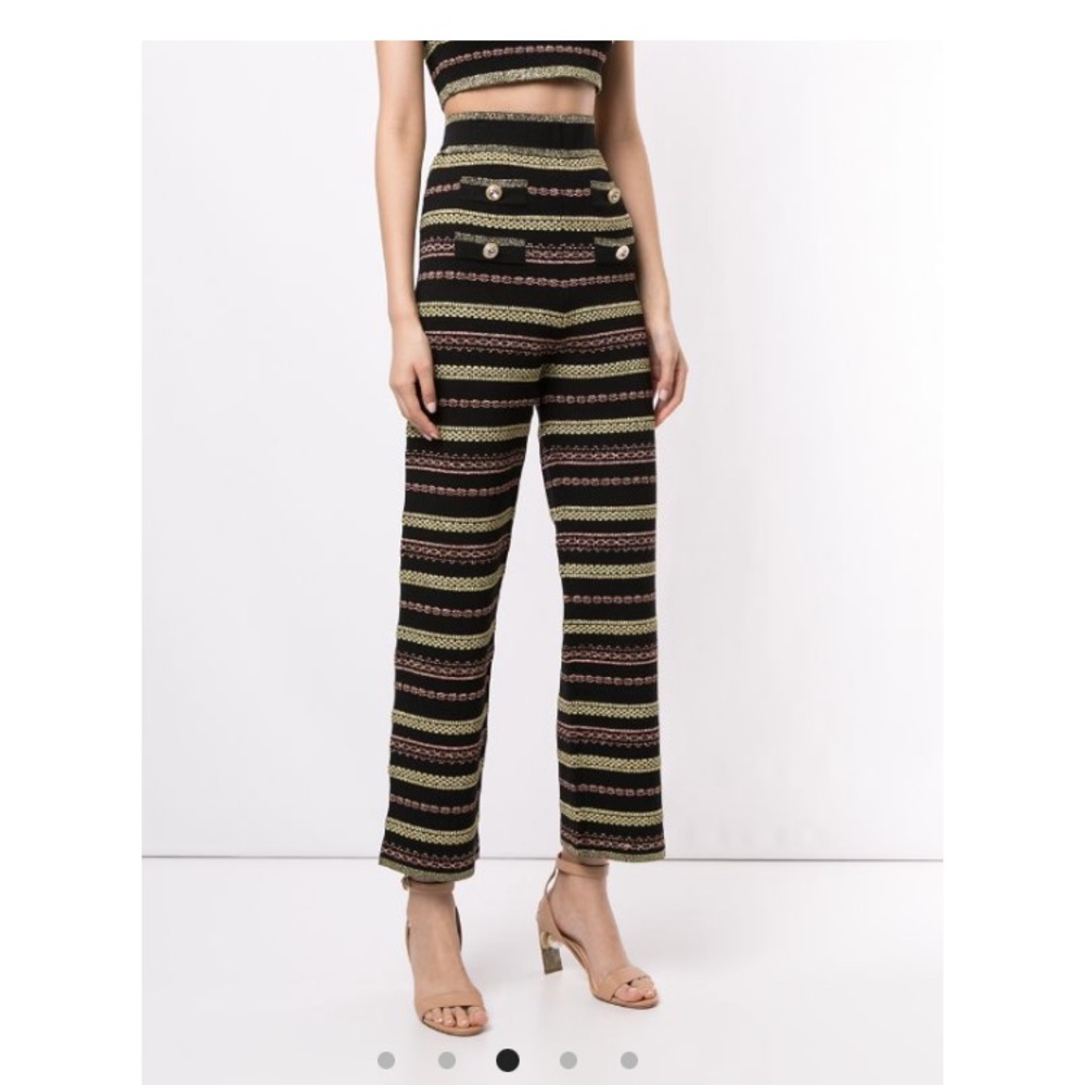 Alice McCall Striped Straight Leg Pants US 4